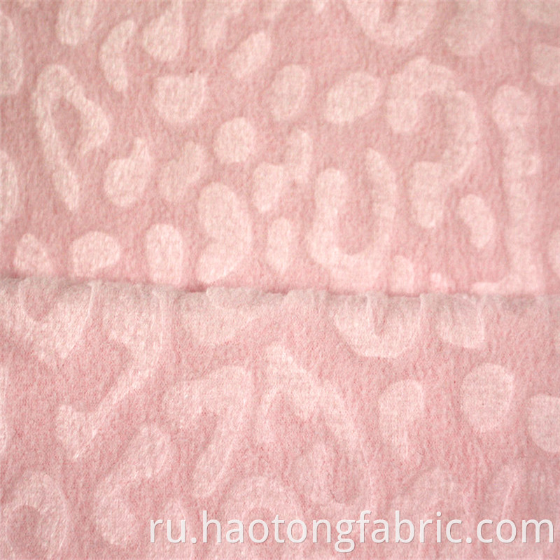 Jacquard Knitting Polar Fleece Jersey Cloth